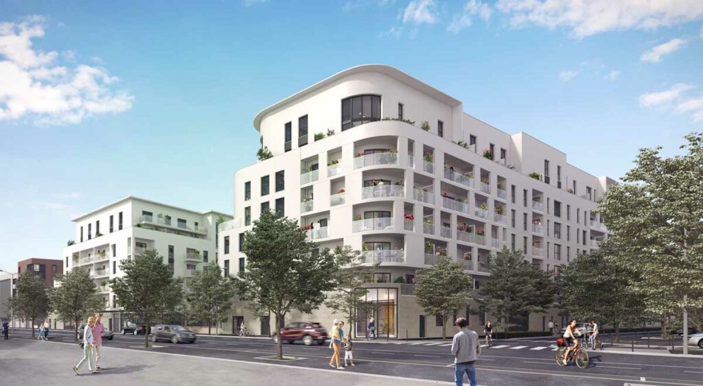 Hay-les-Roses-Paul-Hochart-Eiffage-Amenagement-Facade-Angle-voie-nouvelle-Paul-Hochart-jour